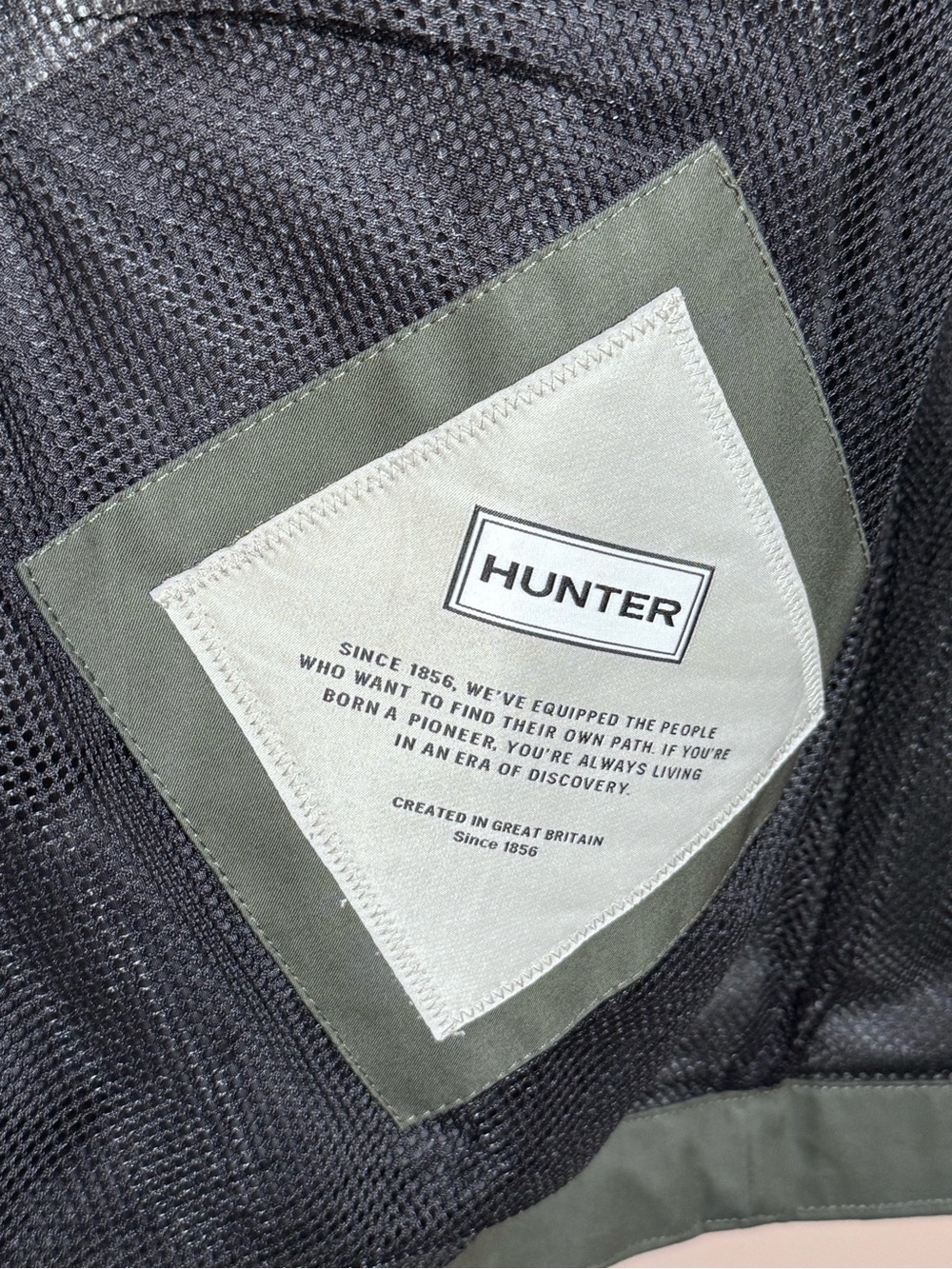 Hunter Women's Hooded Coat in Olive - Picture 11 of 15